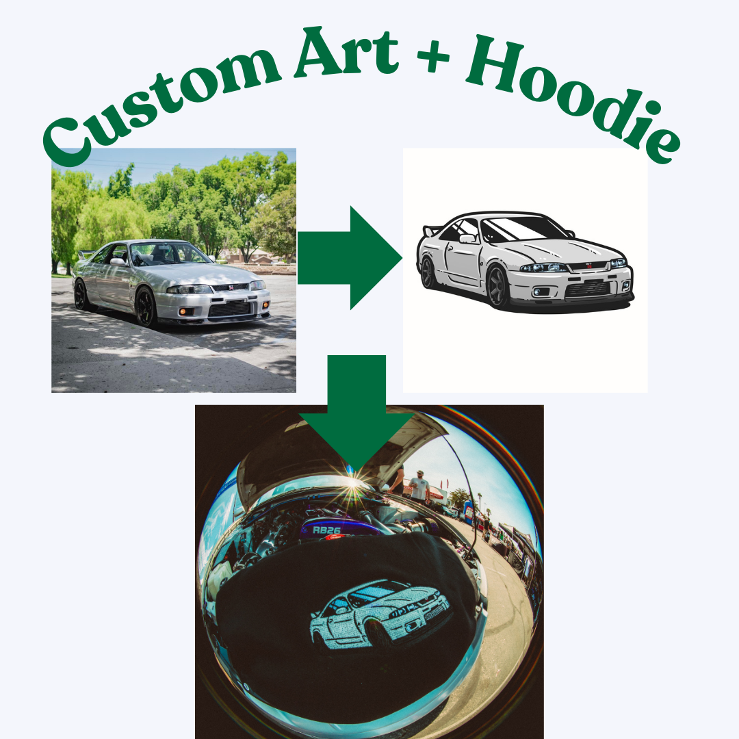 Custom Hoodie+ Art