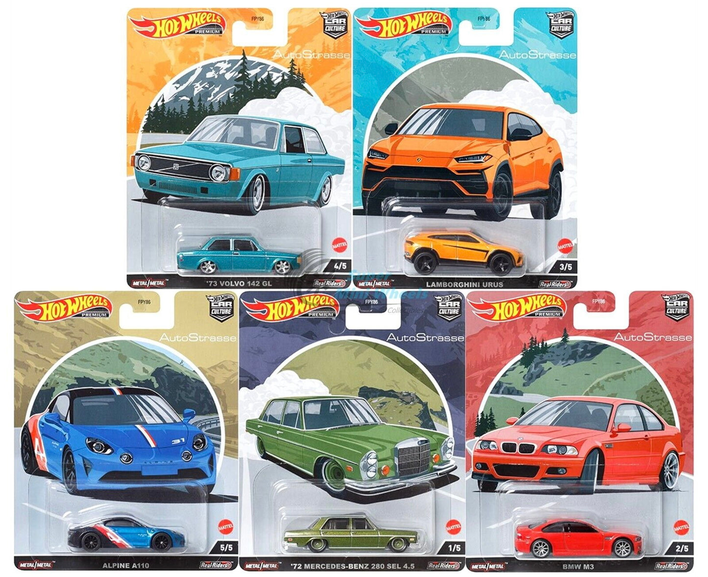 1:64 Auto Strasse Assortment