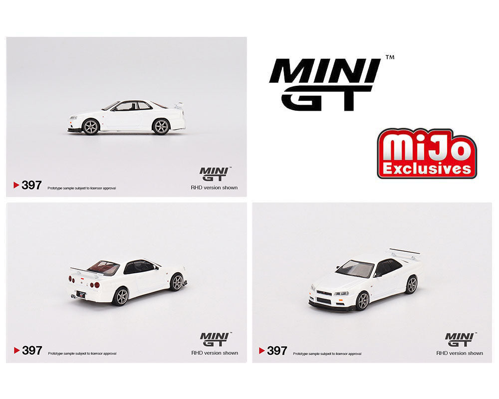 Nissan Skyline GTR R34 Vspec White