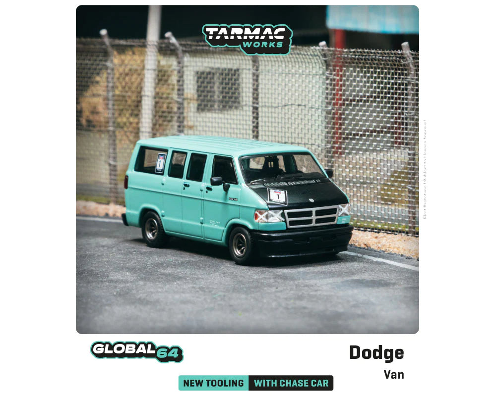 Global Dodge Van Custom Light Green