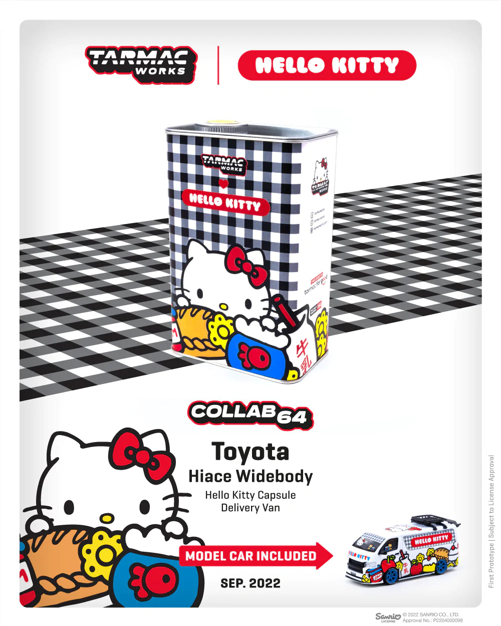Toyota Hiace Widebody Hello Kitty Oil