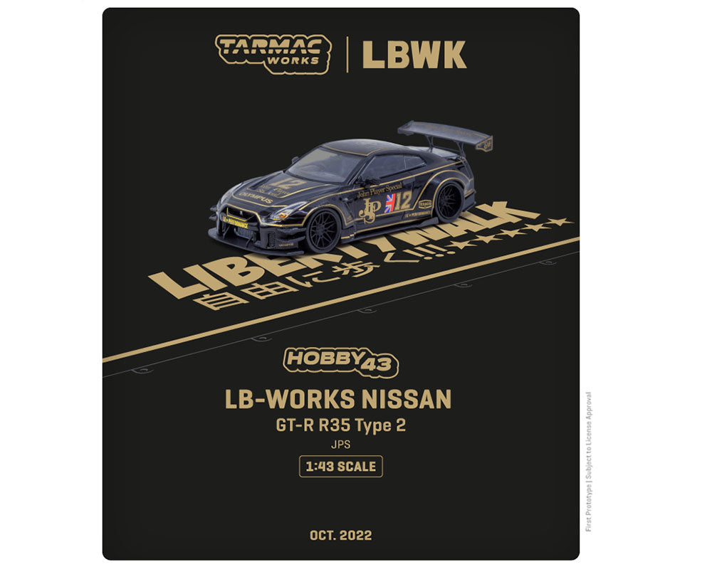 1:43 LB-WORKS NISSAN GT-R R35