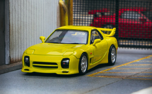 Tarmac 1:64 Mazda Rx7 FD Mazdaspeed V Spec Yellow