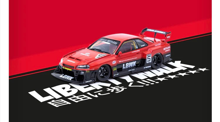 1:43 LB-ER34 Super Silhouette Skyline – dreamztworeality