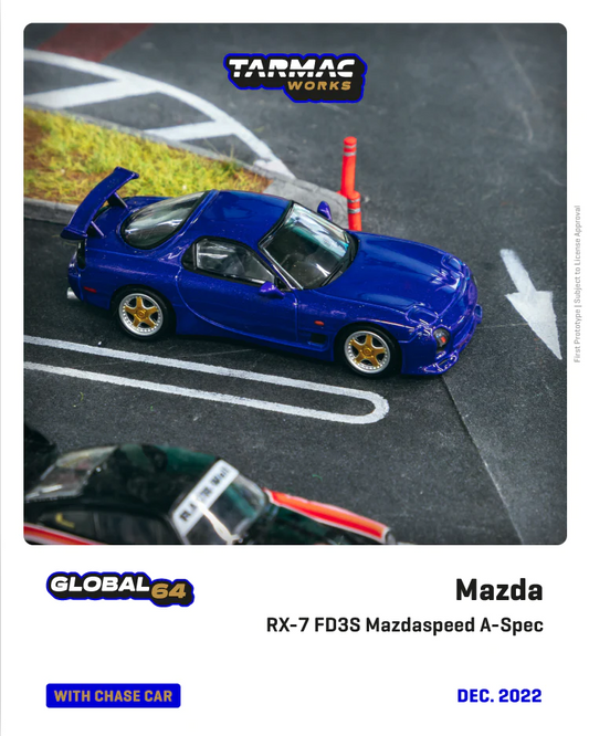 Mazda rx7 FD V Spec Dark Blue