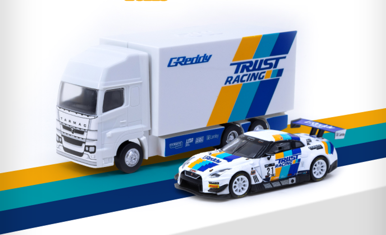 1:64 Nissan GT-R Nismo GT3 2020 w/ Truck