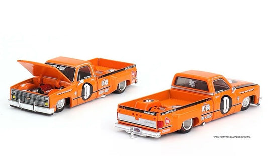 Chevy Silverado Dually Kaido House Orange