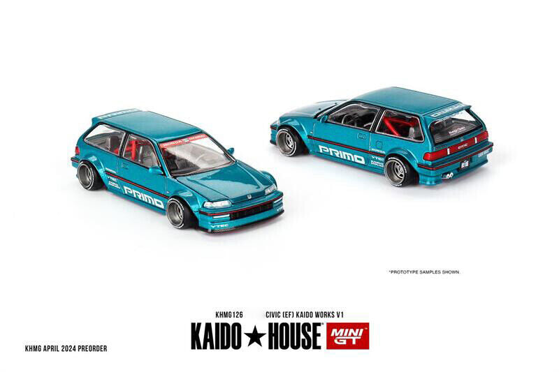 Honda Civic EF 1:64 Kaido House