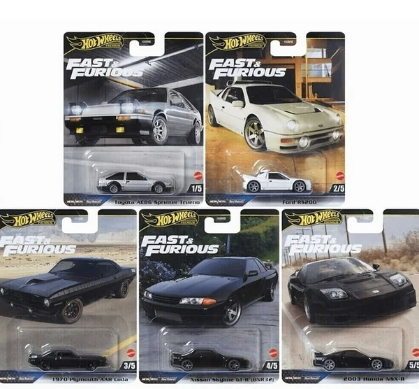 Hot Wheels 1:64 Fast & Furious Premium 2024 E – dreamztworeality