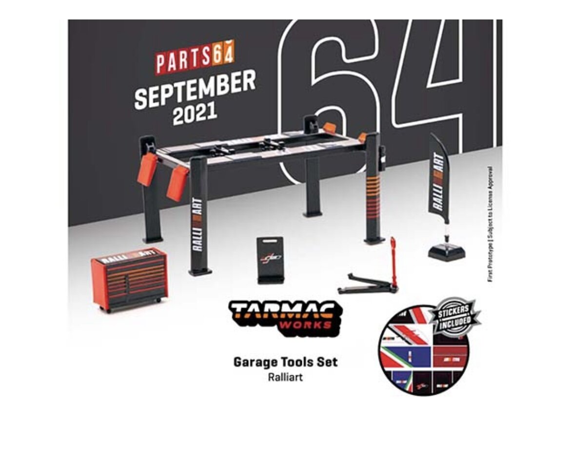 Tarmac Garage Tools Set