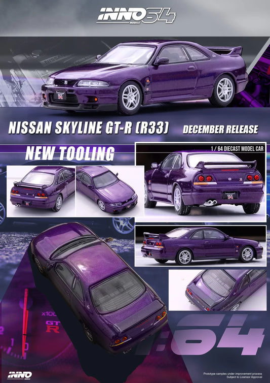 Nissan Skyline GTR R33 Midnight Purple