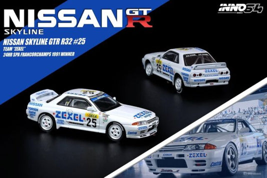 Inno64 Nissan Skyline GTR R32 Team Zexel